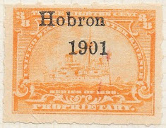 Hobron Printed Cancels